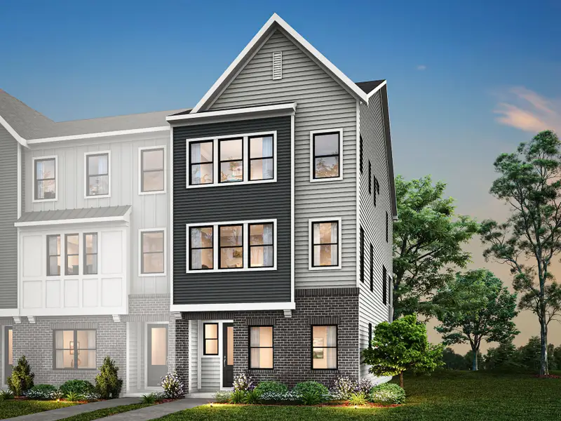 Front exterior of a home in the Ross Farms community, located in Charlotte, NC (Image 5).