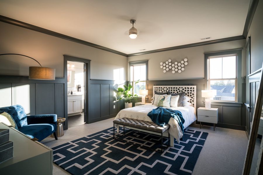 Furnished interior in a model home at 751 South in Durham (Image 15).