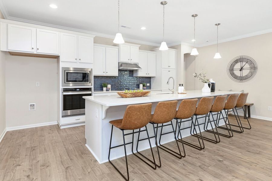Furnished interior in a model home at Edgewater - The Greens in Lancaster (Image 4).