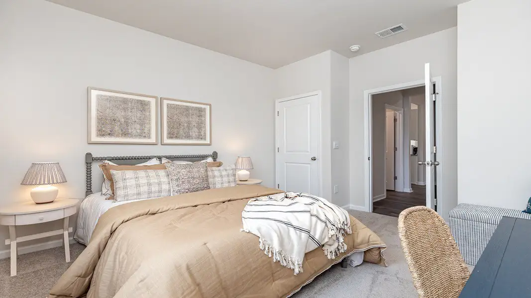 Furnished interior in a model home at Sandridge Park in Little River (Image 14). Furnished interior in a model home at Sandridge Park in Little River (Image 14).