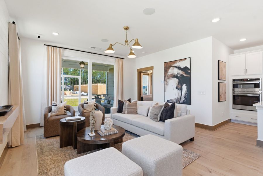 Furnished interior in a model home at Terrapin in Leland (Image 44). Furnished interior in a model home at Terrapin in Leland (Image 44).