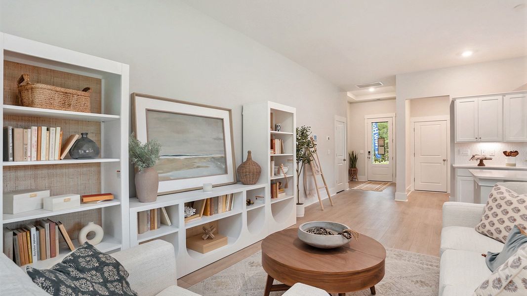 Furnished interior in a model home at The Preserve at Shaftesbury Glen in Conway (Image 12).