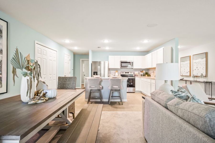 Furnished interior in a model home at Port Charlotte in Port Charlotte (Image 8). Furnished interior in a model home at Port Charlotte in Port Charlotte (Image 8).