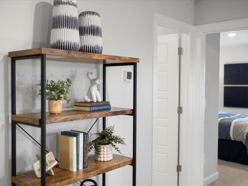 Welcome home to the Ashton floorplan modeled at Avalon Townes in Lyman, SC.