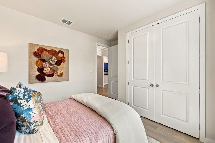 Furnished interior in a model home at La Cima in San Marcos (Image 11).