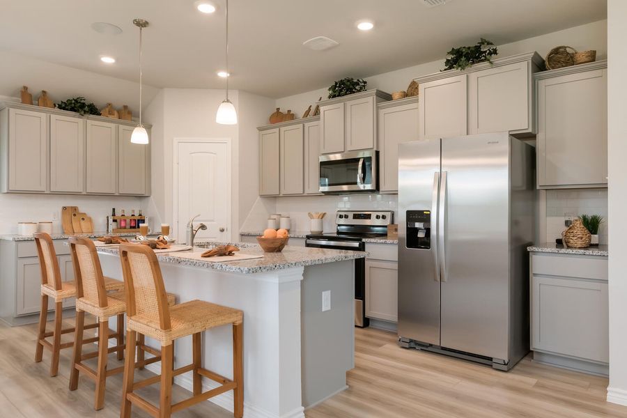 Furnished interior in a model home at Foxborough in Waco (Image 9). Furnished interior in a model home at Foxborough in Waco (Image 9).