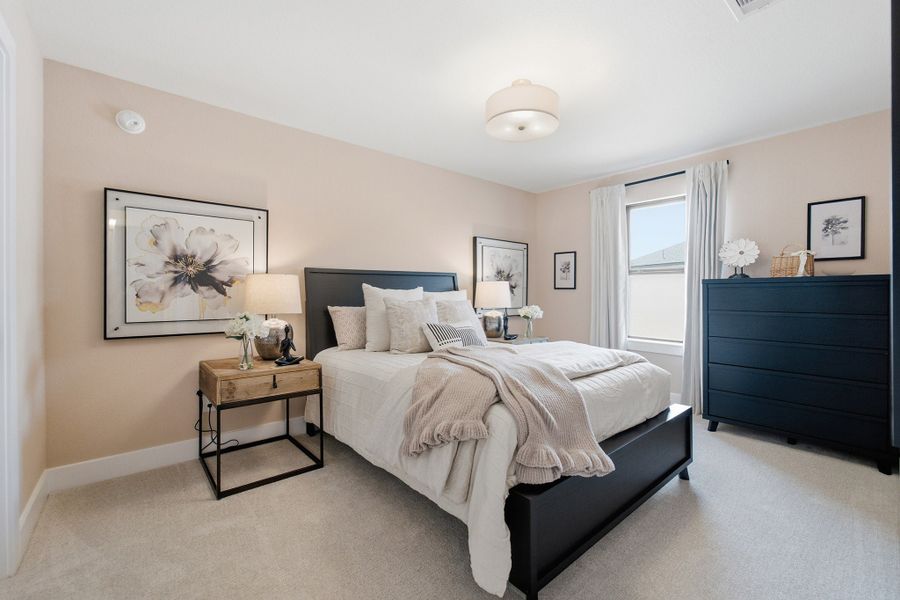 Furnished interior in a model home at Grand Magnolia in Waller (Image 42).
