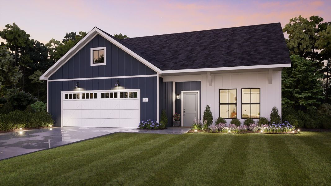Front exterior of a home in the The Courtyards at Franklin Road community, located in Murfreesboro, TN (Image 11).