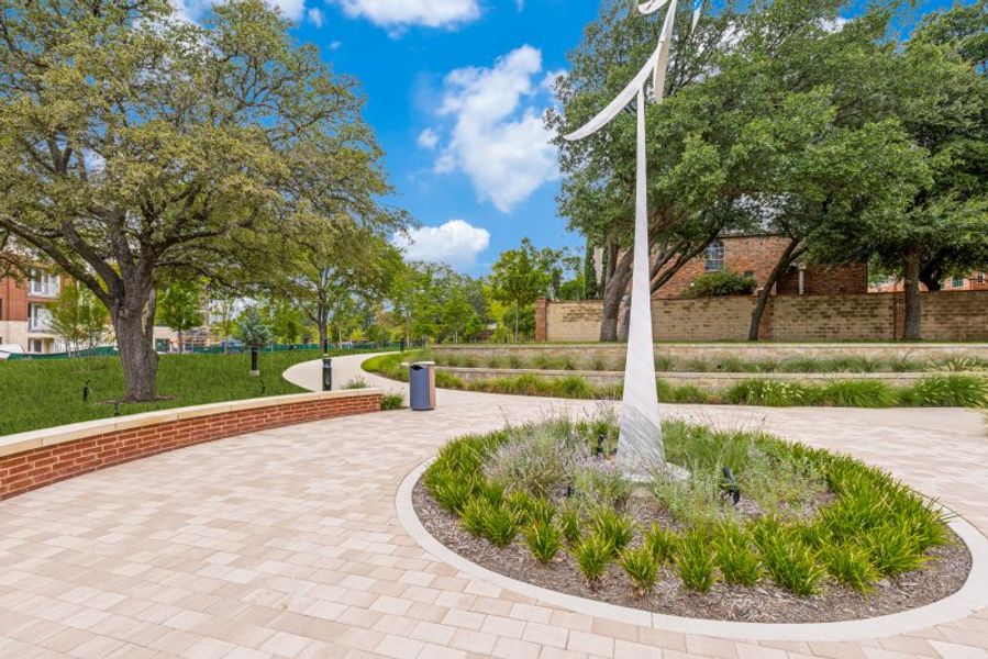 Community amenity available to residents of The Preserve on the Park in Addison (Image 12).