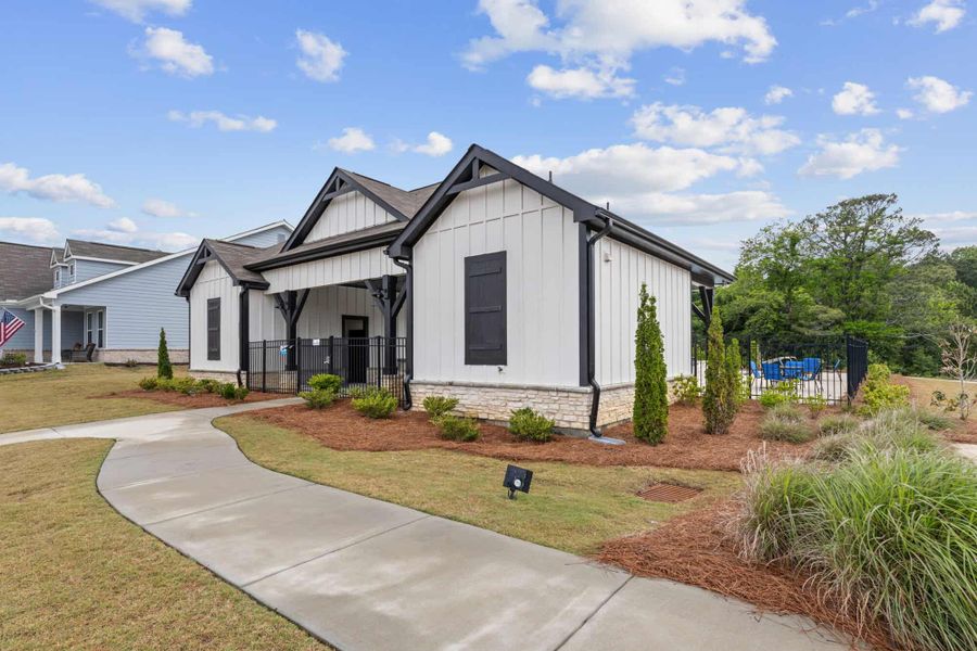 Front exterior of a home in the Cooper's Walk community, located in Loganville, GA (Image 5). Front exterior of a home in the Cooper's Walk community, located in Loganville, GA (Image 5).