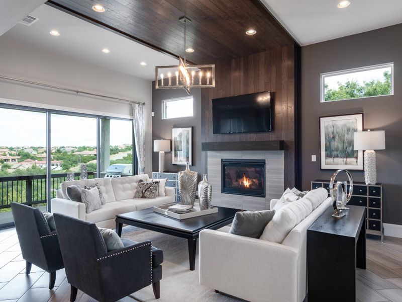 Furnished interior in a model home at Arcadia in Brentwood (Image 6). Furnished interior in a model home at Arcadia in Brentwood (Image 6).