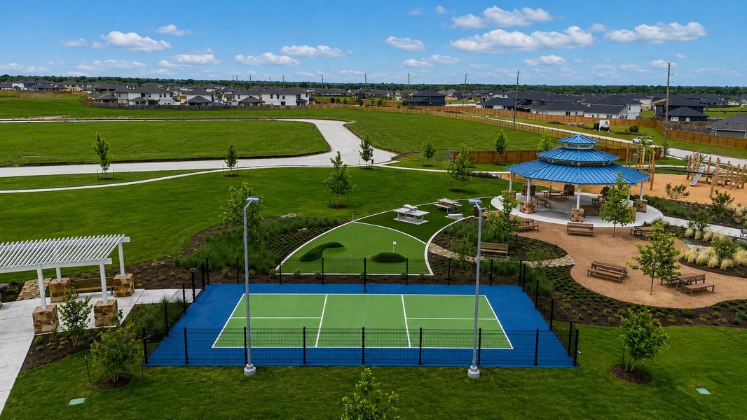 Bluestem - The Haven Amenity Center - Aerial