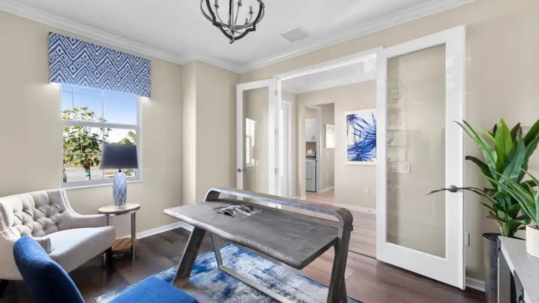 Furnished interior in a model home at Stillwater at Lakewood Ranch: Executive Homes in Lakewood Ranch (Image 6). Furnished interior in a model home at Stillwater at Lakewood Ranch: Executive Homes in Lakewood Ranch (Image 6).