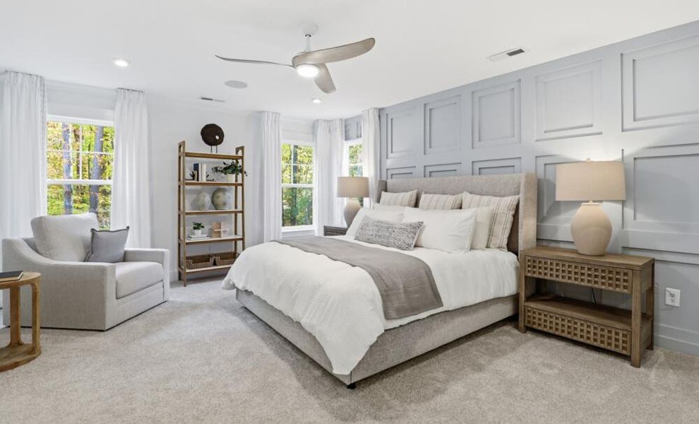 Furnished interior in a model home at Alexander Landing in Mint Hill (Image 8). Furnished interior in a model home at Alexander Landing in Mint Hill (Image 8).