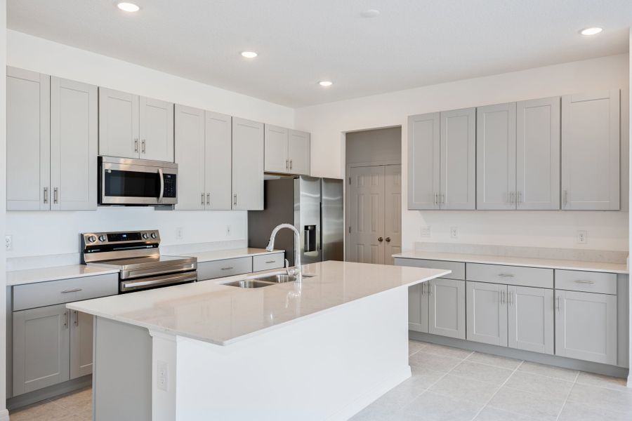 Furnished interior in a model home at Liberty Station Single Family in Orange City (Image 19). Furnished interior in a model home at Liberty Station Single Family in Orange City (Image 19).