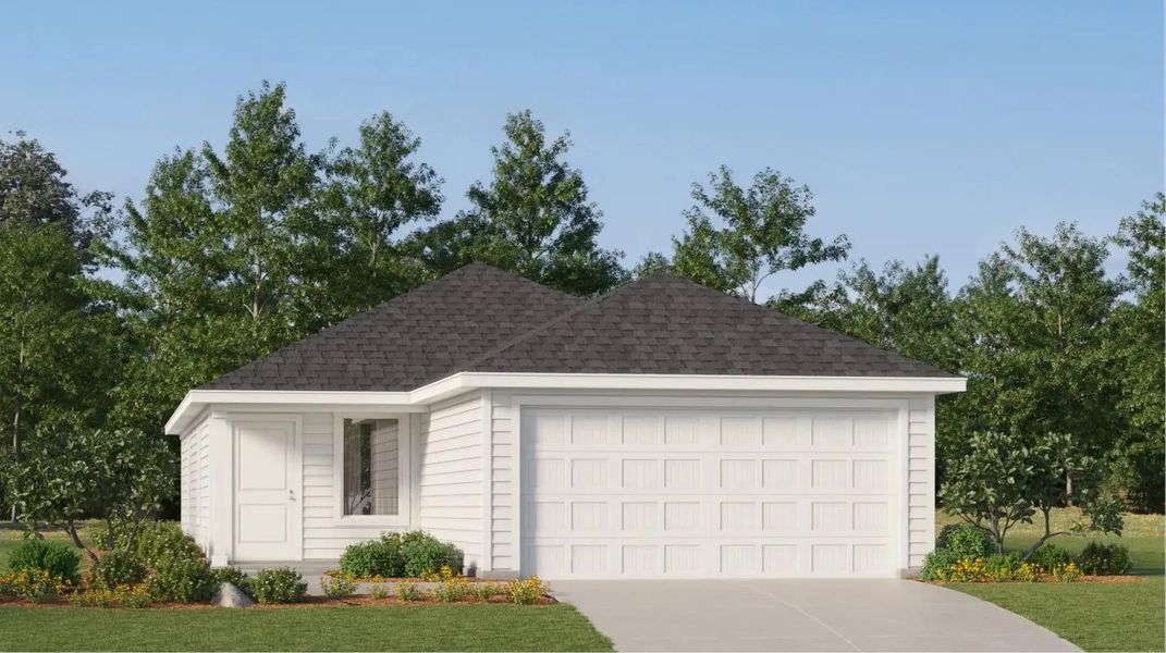 Front exterior of a home in the Avalon Ridge: Cottage community, located in Conroe, TX (Image 7). Front exterior of a home in the Avalon Ridge: Cottage community, located in Conroe, TX (Image 7).
