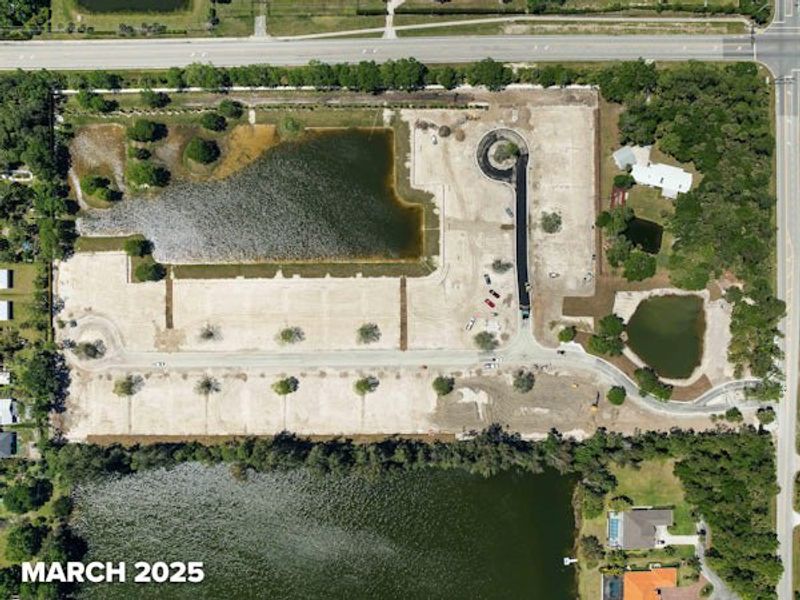 Site preparation and early development at Raven's Landing in Vero Beach, FL (Image 34).