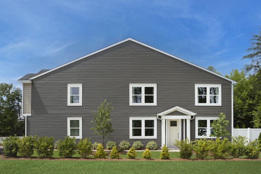 Front exterior of a home in the Stonesummit at Reedy Creek community, located in Charlotte, NC (Image 9).