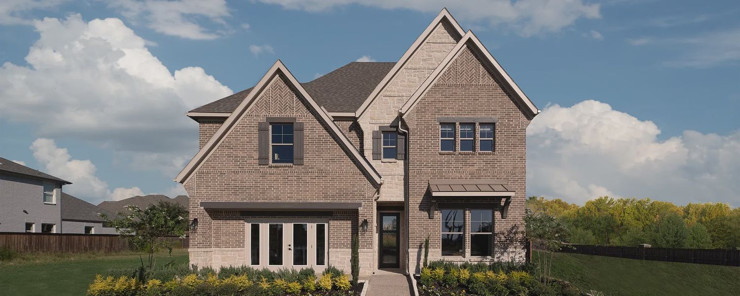 Front exterior of a home in the Inspiration community, located in Wylie, TX (Image 4).