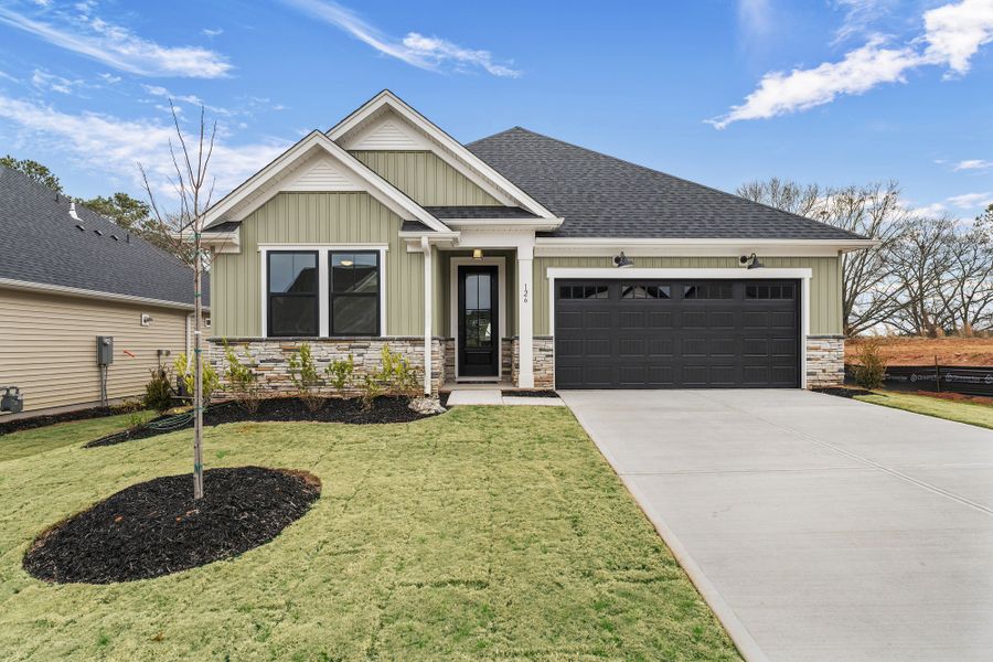 Front exterior of a home in the Autumn Mill community, located in Seneca, SC (Image 4).