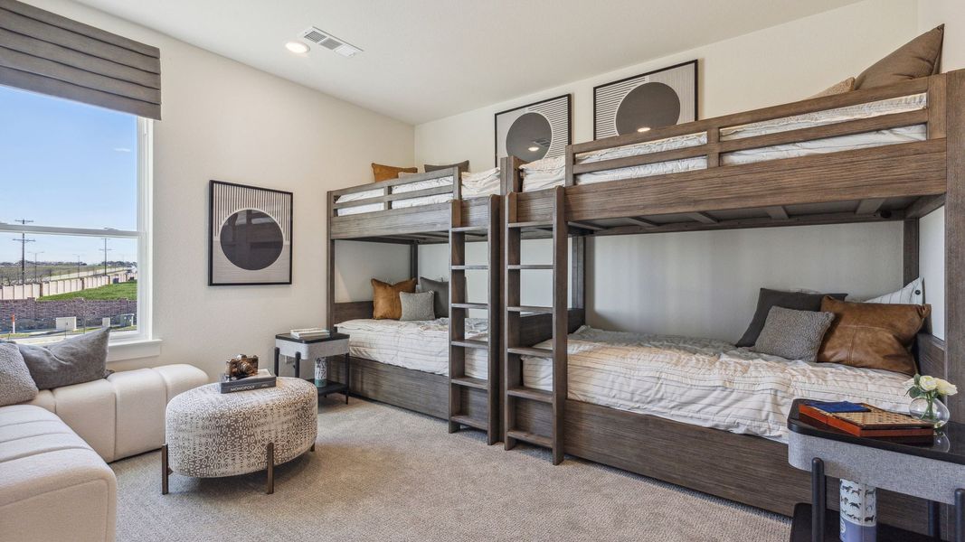 Furnished interior in a model home at Village on Main Street in Frisco (Image 42). Furnished interior in a model home at Village on Main Street in Frisco (Image 42).
