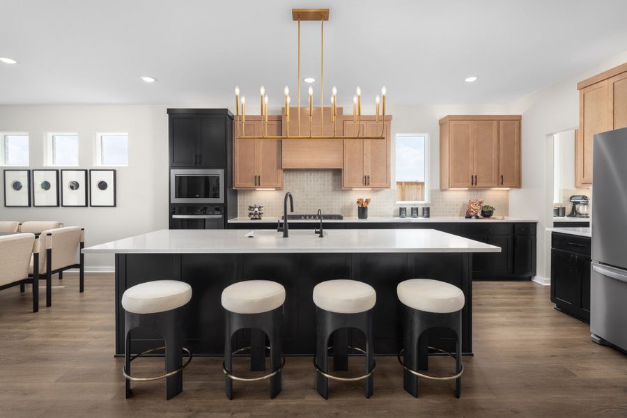 Furnished interior in a model home at The Parklands in Santa Clara (Image 6).
