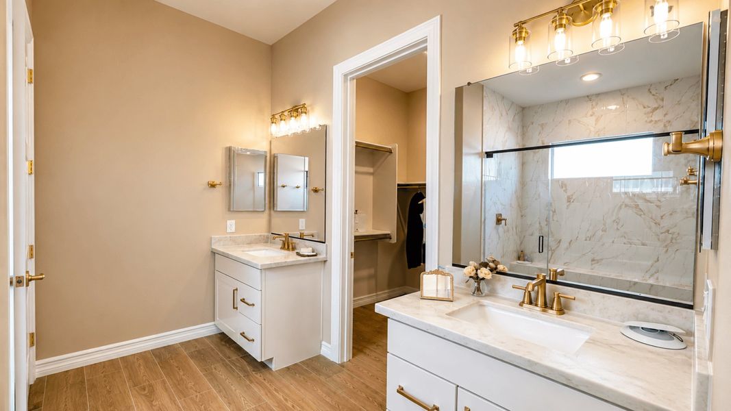 Furnished interior in a model home at Fairways in Victory at Verrado in Buckeye (Image 47).