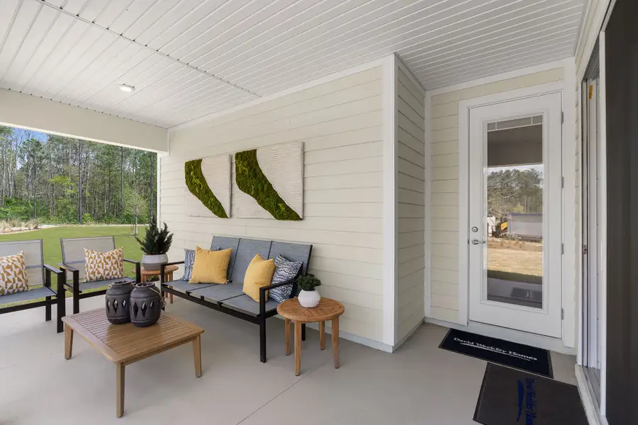 Exterior details of a home in Westerly Park at Wildlight – Villa Collection, Yulee (Image 3). Exterior details of a home in Westerly Park at Wildlight – Villa Collection, Yulee (Image 3).