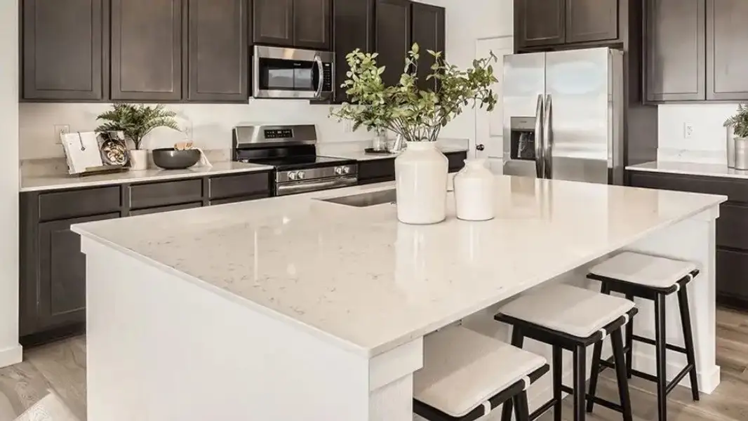 Furnished interior in a model home at Timber Lark in Fort Collins (Image 7). Furnished interior in a model home at Timber Lark in Fort Collins (Image 7).