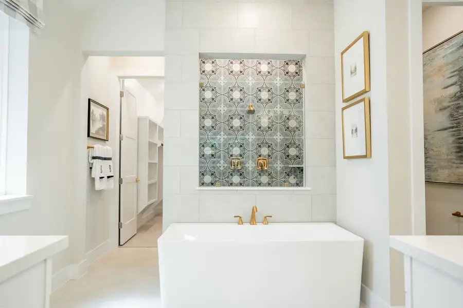 Furnished interior in a model home at Timber Hollow: Heritage Collection in Magnolia (Image 5).