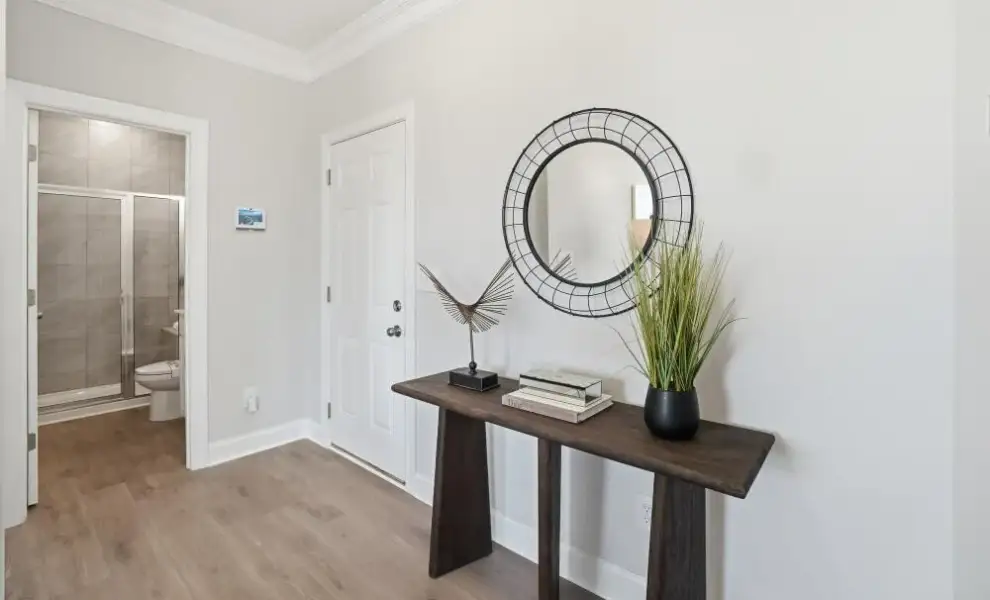 Furnished interior in a model home at Paisley Pointe in Boiling Springs (Image 46).