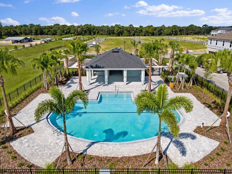 Pool and Cabana Pool and Cabana
