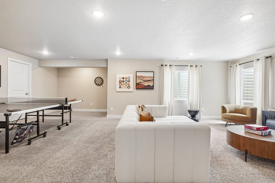 Furnished interior in a model home at Aspen Ranch in Fountain (Image 44).