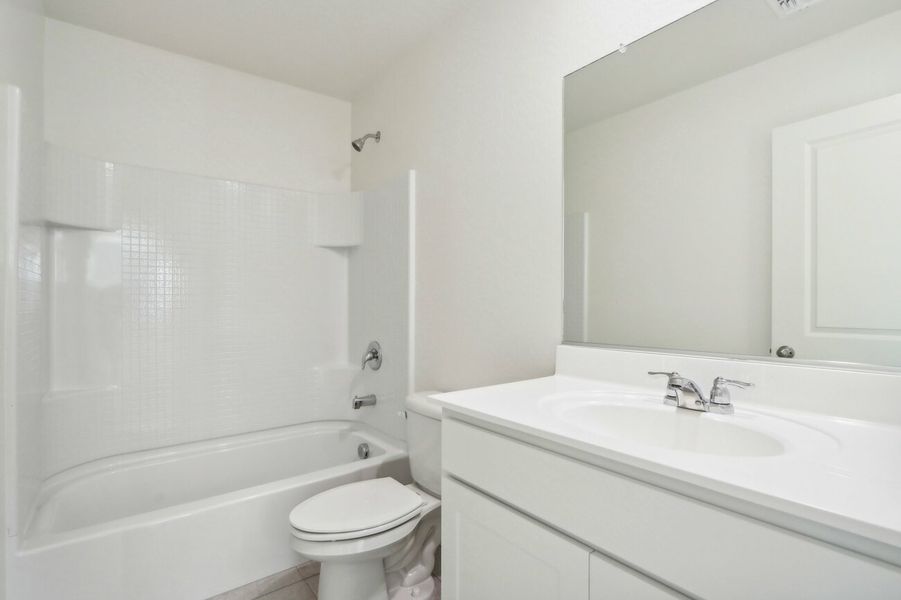 Furnished interior in a model home at Magma Ranch Vistas in Florence (Image 20).