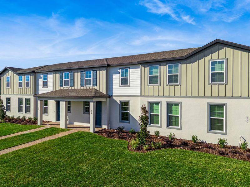 Luxury Townhomes with Private Courtyards