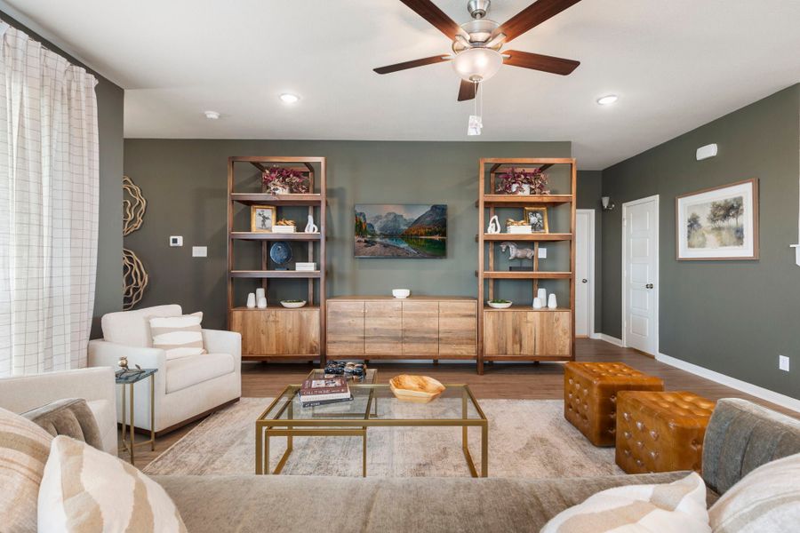 Furnished interior in a model home at The Reserve at Turnbo Ranch in Killeen (Image 17). Furnished interior in a model home at The Reserve at Turnbo Ranch in Killeen (Image 17).