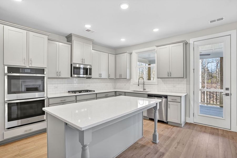 Furnished interior in a model home at The Manor at Gainesville Township in Gainesville (Image 10).