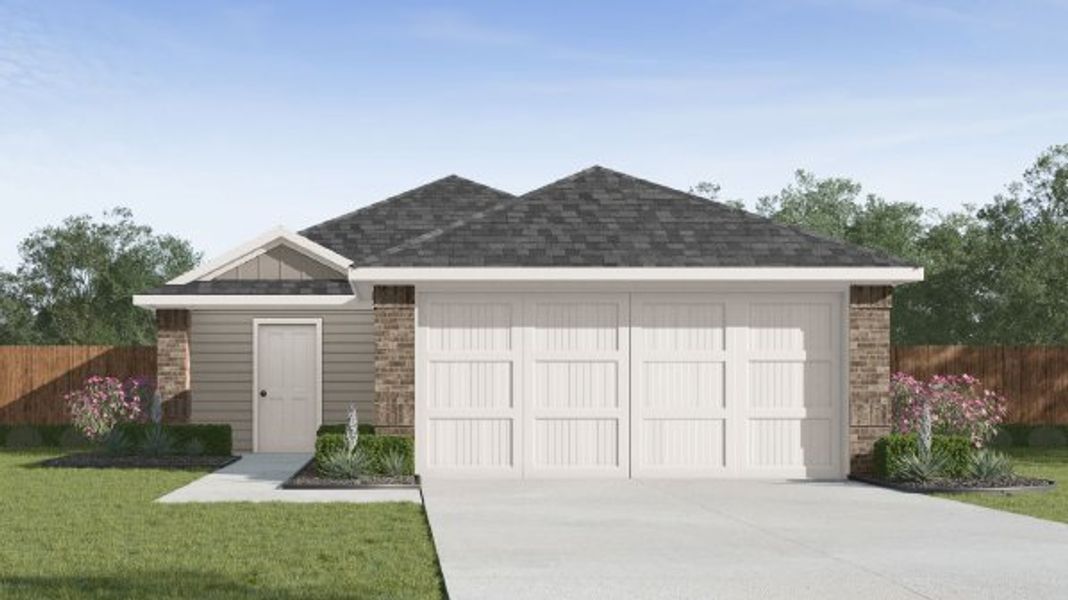 Front exterior of a home in the Allison Park community, located in Houston, TX (Image 3). Front exterior of a home in the Allison Park community, located in Houston, TX (Image 3).