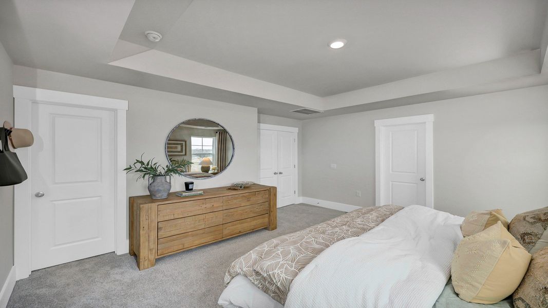 Furnished interior in a model home at Livingston Woods in Irmo (Image 38). Furnished interior in a model home at Livingston Woods in Irmo (Image 38).