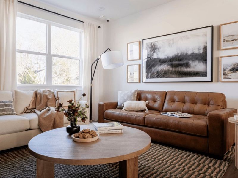 Furnished interior in a model home at Baler Mills in Gastonia (Image 10). Furnished interior in a model home at Baler Mills in Gastonia (Image 10).