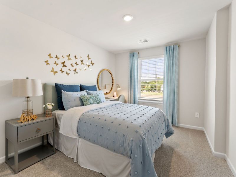 Furnished interior in a model home at Manning Mill in Adairsville (Image 18). Furnished interior in a model home at Manning Mill in Adairsville (Image 18).
