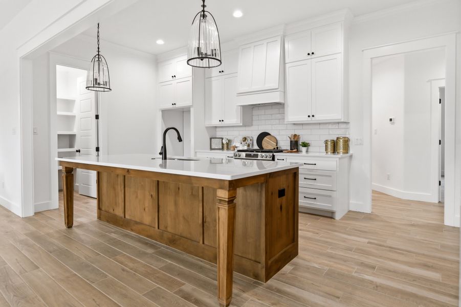Furnished interior in a model home at Oakmont in Bryan (Image 20).