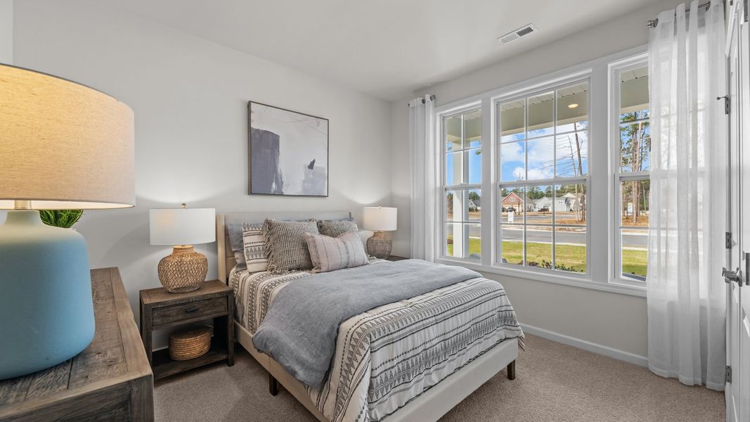 Furnished interior in a model home at The Villas at Galvins Ridge in Sanford (Image 18). Furnished interior in a model home at The Villas at Galvins Ridge in Sanford (Image 18).