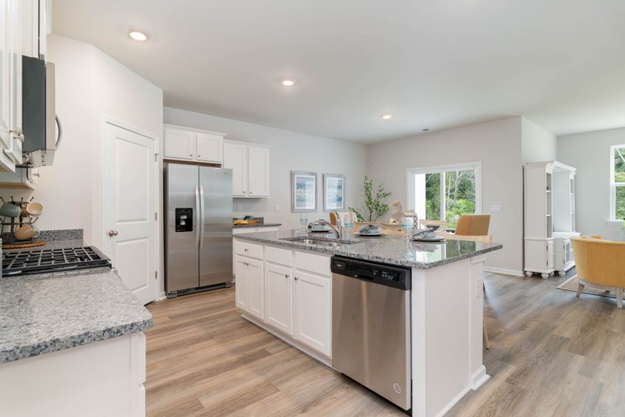 Furnished interior in a model home at Heather Glen in Little River (Image 25). Furnished interior in a model home at Heather Glen in Little River (Image 25).