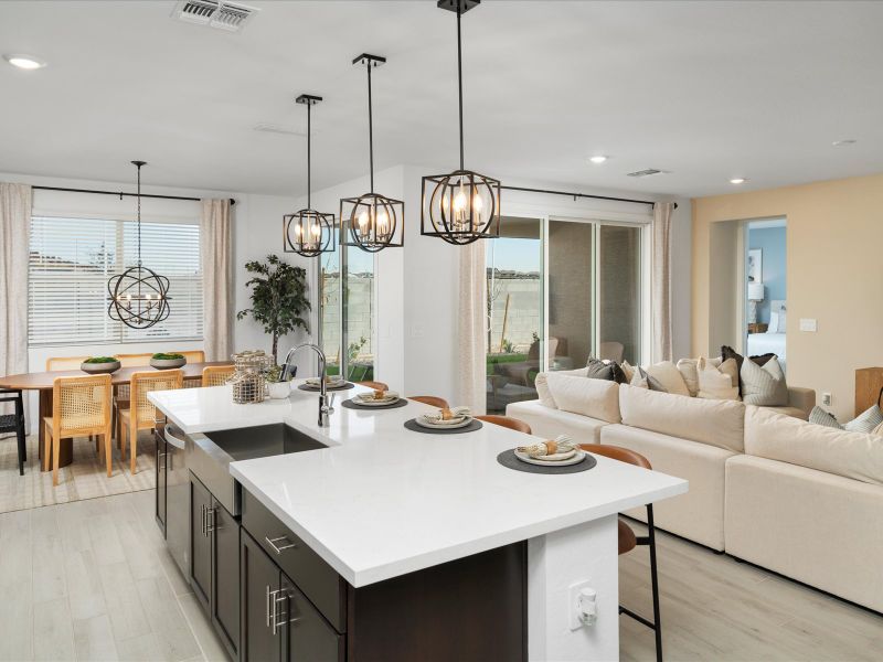 Furnished interior in a model home at San Tan Groves - Reserve Series in San Tan Valley (Image 28).
