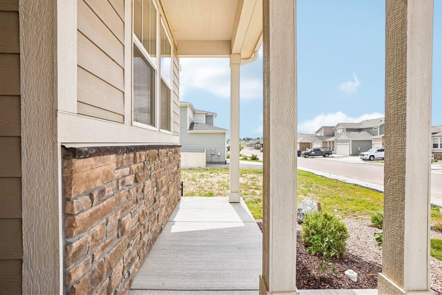Exterior details of a home in Aspen Ranch, Fountain (Image 3).
