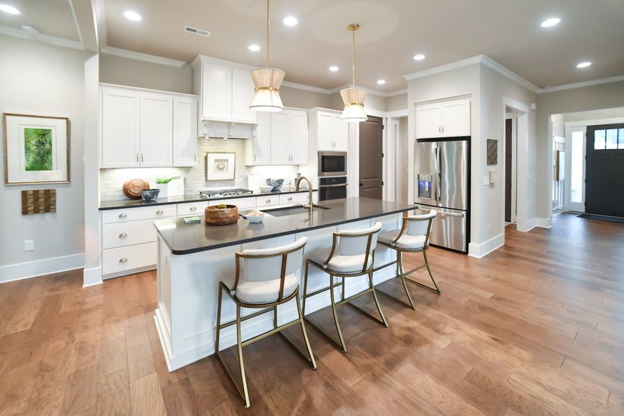 Furnished interior in a model home at Cumberland in Concord (Image 4).