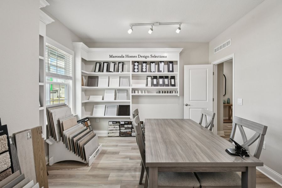 Furnished interior in a model home at Cape Coral Signature in Cape Coral (Image 6). Furnished interior in a model home at Cape Coral Signature in Cape Coral (Image 6).