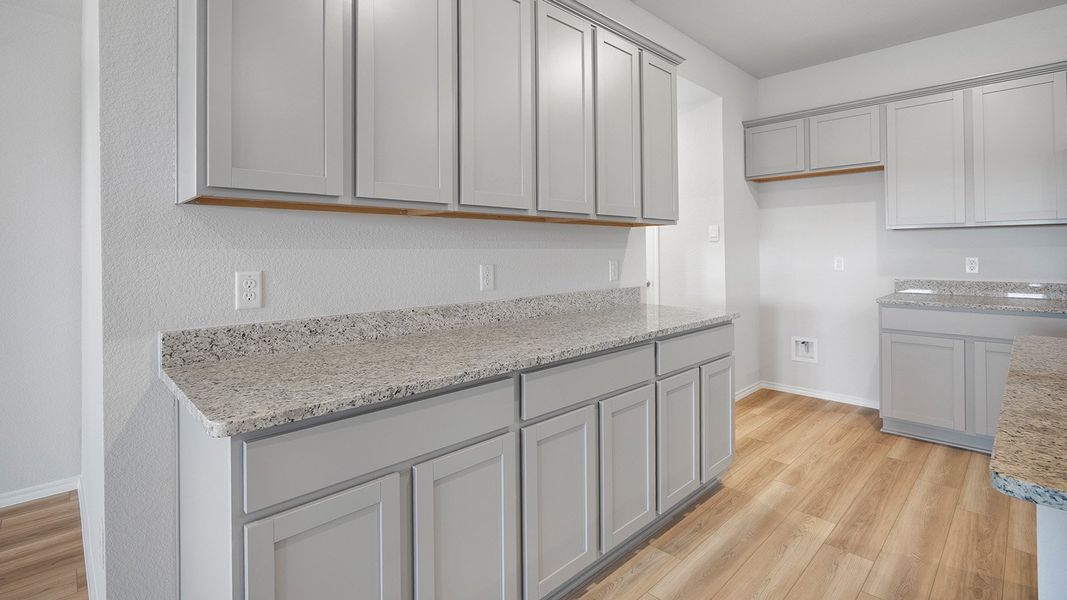 Furnished interior in a model home at Creekside Hills in Copperas Cove (Image 17).