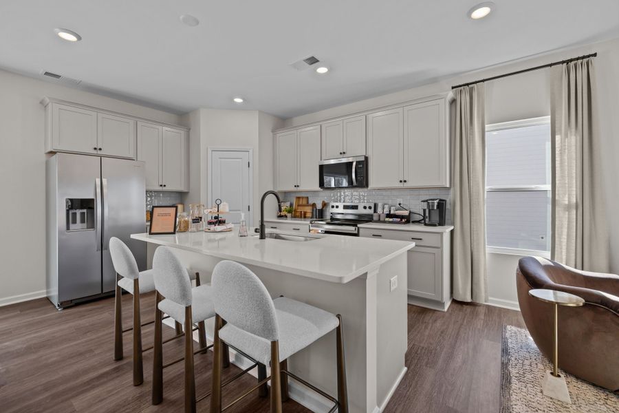 Furnished interior in a model home at Richburg Meadows in Richburg (Image 5).
